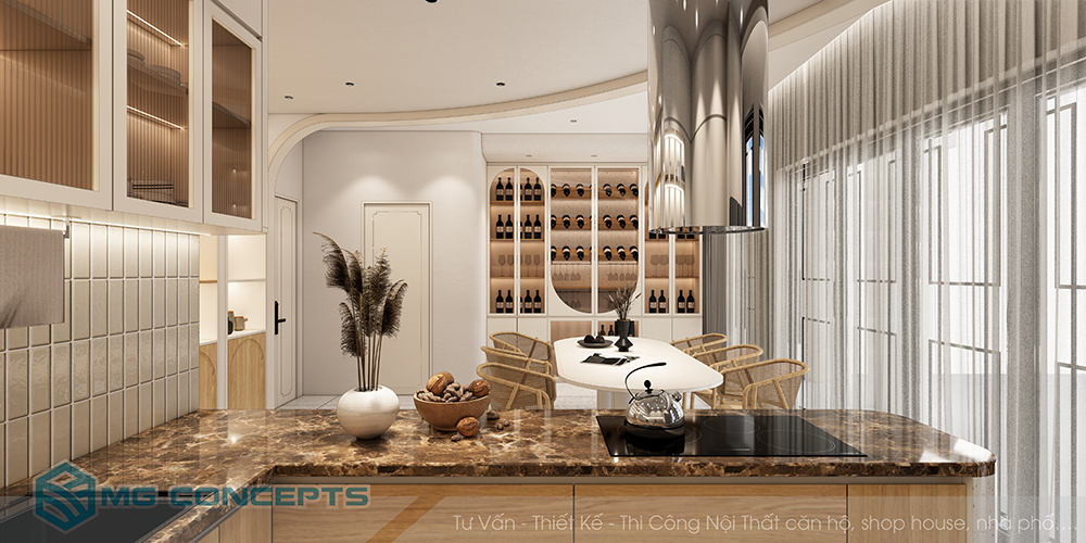 Tủ bếp chữ L - Hình ảnh 4