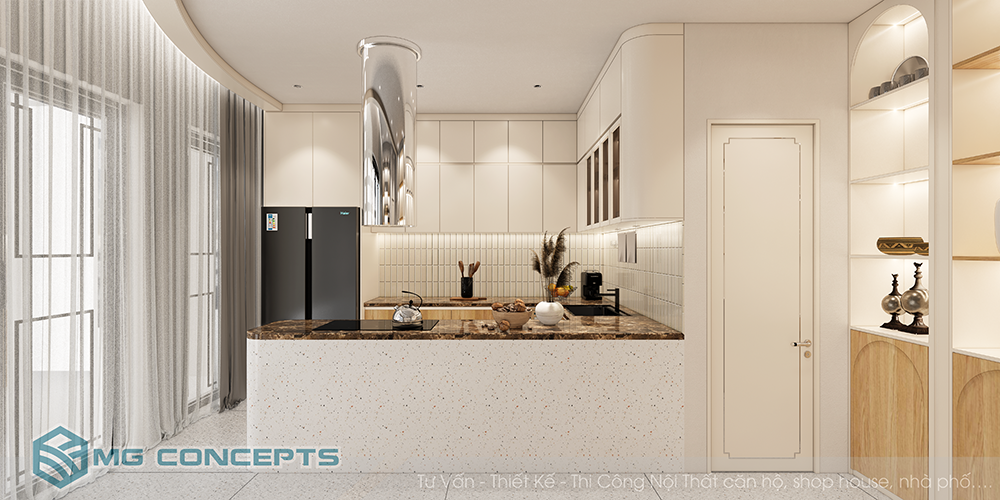 Tủ bếp chữ L - Hình ảnh 2